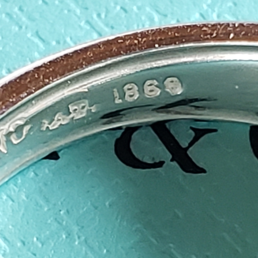 1869 Tiffany and Company spoon ring #10 - Picture 7 of 7